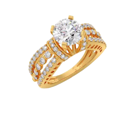 Solitaire Diamond Engagement Ring