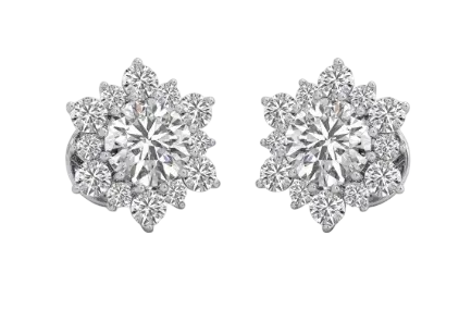 Classic Diamond Stud Earrings