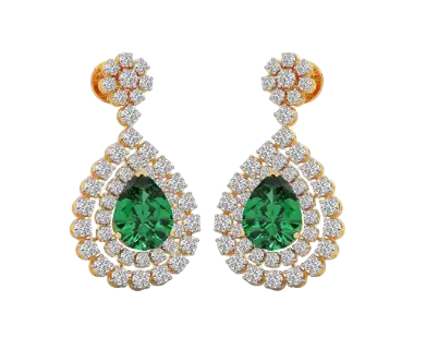Chandelier Diamond Earrings